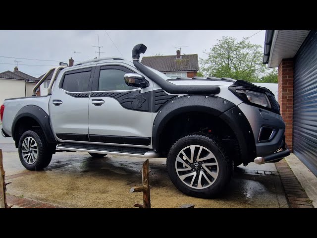 Navara 2" body lift with a 2" suspention lift , how to do it