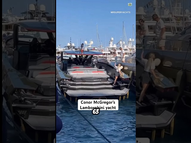 Lamborghini Yacht 3 Juta Dolar Milik Conor Mcgregor