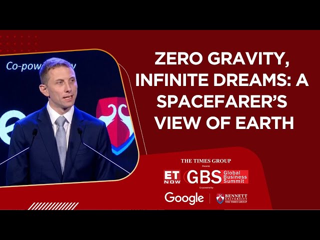 ET Now Global Business Summit 2025: Warren Hoburg Shares Insights on Space Exploration and the ISS