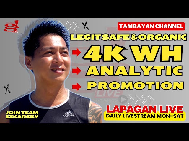 LAPAGAN 12 4K WH NOW AVAIL - ORDER NOW AUTO PUSH PROMOTIONS