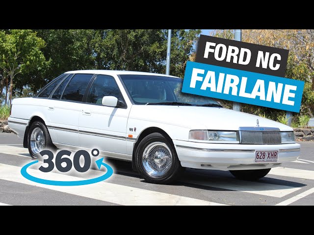 A Quiet Cruise Through Brisbane in a Ford NC Fairlane Ghia (VR 360° Video)