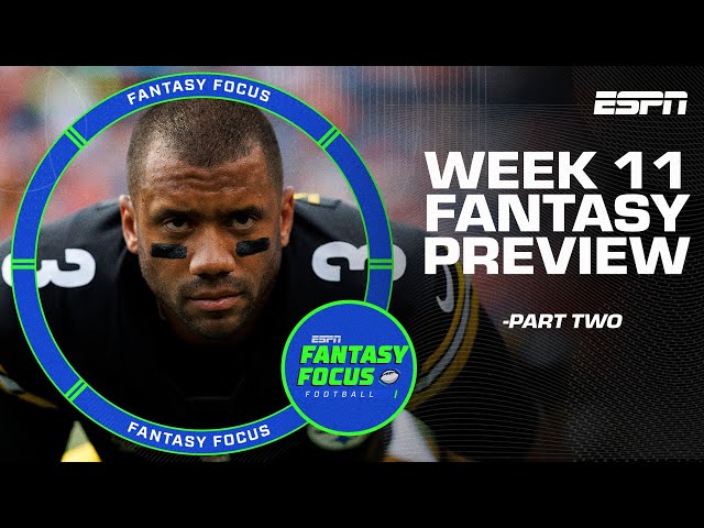 Week 11 Fantasy Preview: WR Trust Tree + QB Questions | Fantasy Focus 🏈