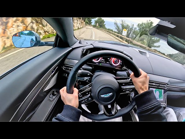 2025 Aston Martin Vanquish (POV) FIRST DRIVE! - Ferrari Killer?