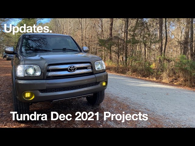 2006 Toyota Tundra X-SP Dec 2021 project updates