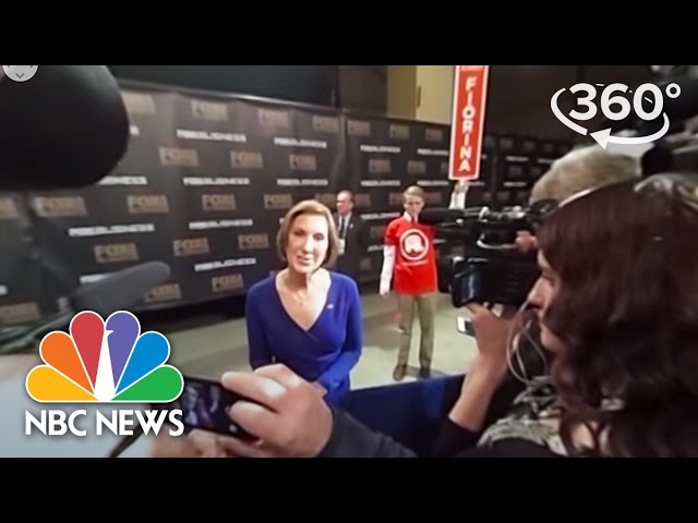 Carly Fiorina On Being Donald Trump's VP | 360 Video | NBC News