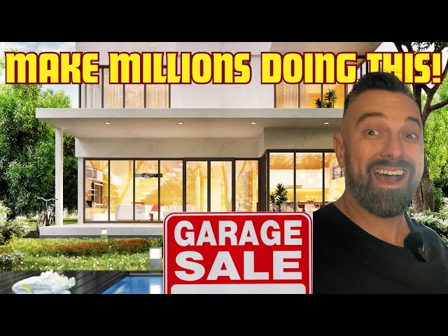 How to Make Millions Buying Property Developments from Garage Sales!