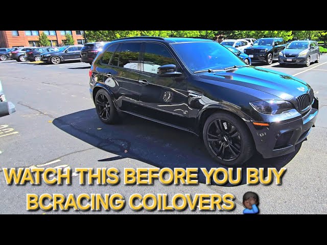 Bc Coilovers Ruined my BMW e70 X5m #bmw #x5m #bcracing