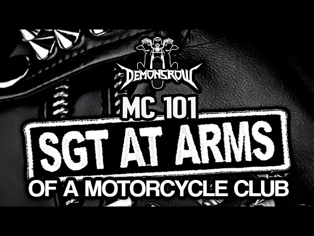 Sgt At Arms For a 1% Club