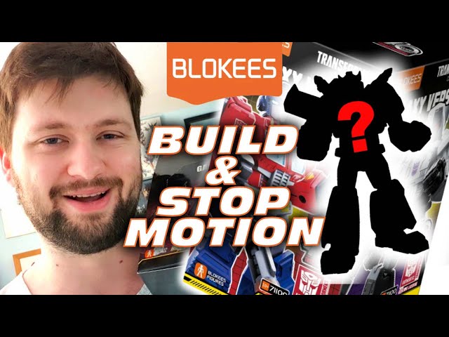 Building & Animating #Blokees Transformers Galaxy Version Figures! #sponsored