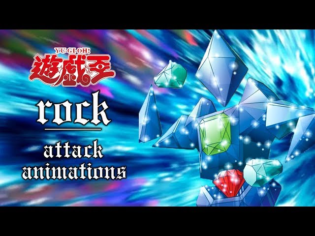 『Yugioh DOTR』 All Rocks Attack Animations  [HD]