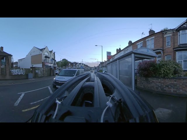 VR360 BIKE TEST. Slade Road, Erdington. May 2021 5.15am