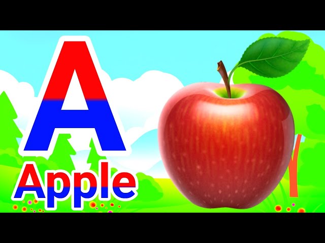 Phonics Sounds of Alphabets A to Z in English - A For Airplane - ABC Alphabet Songs with kids