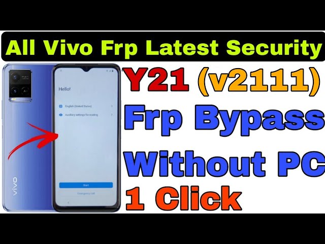 Vivo Y21 (v2111) Frp Bypass/Unlock/Remove Without PC || Fresh 2022 Trick || @RamuMobileSolution​