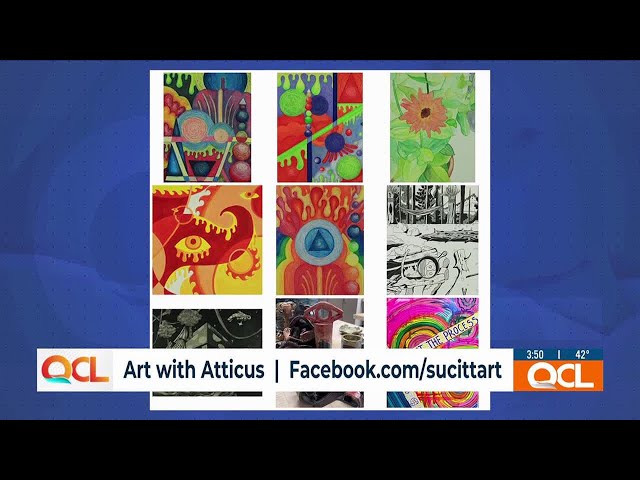 Try relaxing, intuitive painting during Art with Atticus class