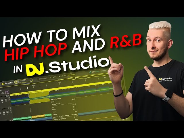 Mixing Hip Hop & mixing RnB | Master DJ Transitions with DJ.Studio