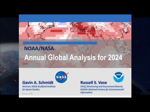 NOAA/NASA Global Climate 2024 Report