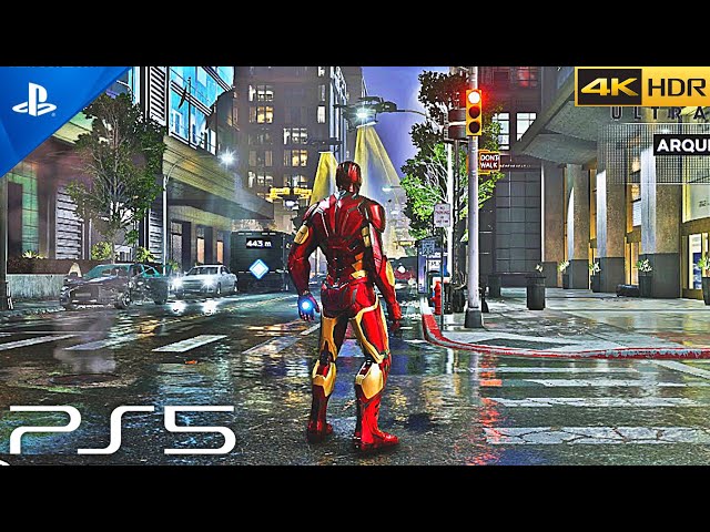 (PS5) Marvel's Avengers Iron Man Gameplay [4K HDR 60 FPS]