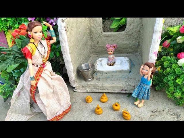 Barbie Indian Village Routine/Barbie ki kahani/Pinky Ki Kahani Part -255/Barbie Hindi stories||