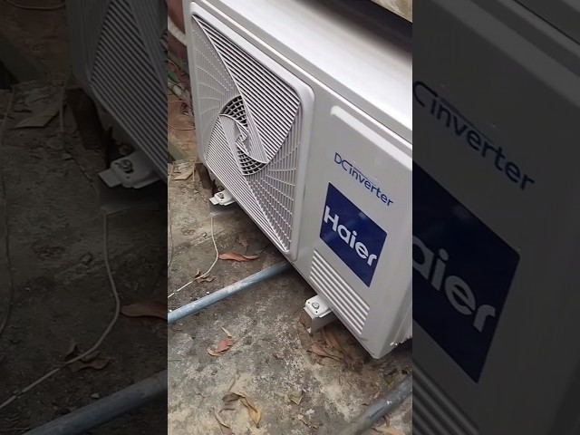 Haier AC Installation || Haier AC review