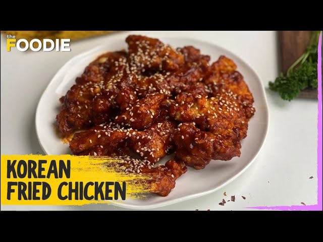 LIVE: Korean Fried Chicken | Spicy & Crispy Fried Chicken Recipe | Easy & tasty Chicken starter