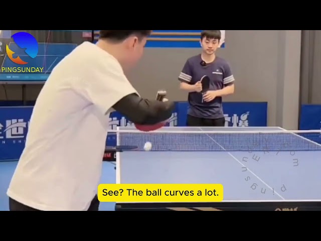 How to do a super spinny serve in table tennis