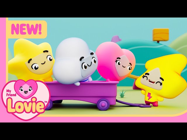 My Friend Lovie | Brand New Season 2 - Playdate with a new friend Boltie! | Kids Cartoons & Stories