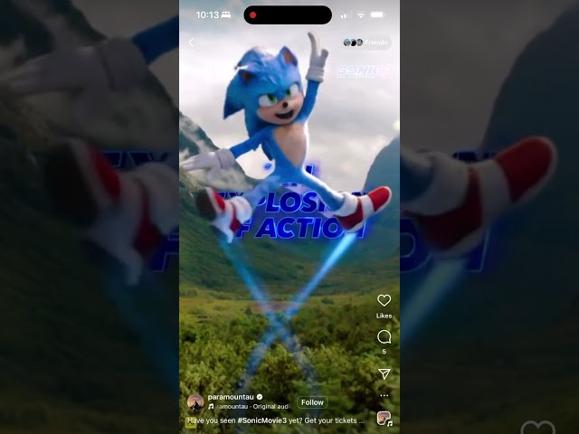 Sonic Movie 3 Australia Instagram Ad #17