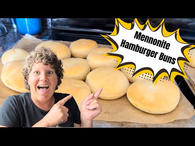 Mennonite Hamburger Bun Recipe