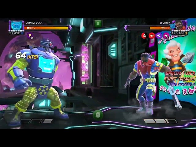 ARNIM ZOLA DAMAGE ROTATION | MCOC