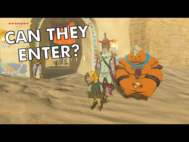 Bringing Sidon AND Yunobo to Gerudo Town! | Zelda: Breath of the Wild