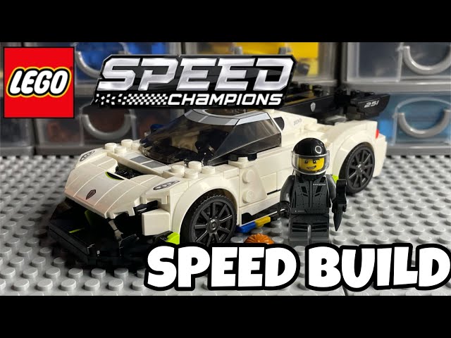 Build with me Lego Speed Champions Koenigsegg Jesko!