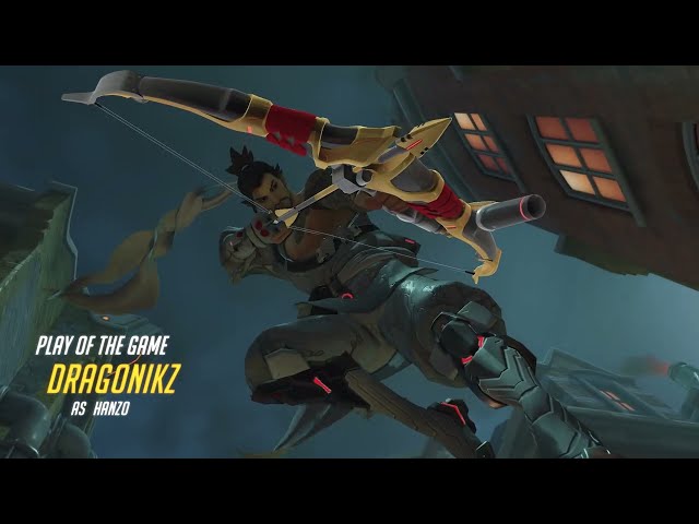 Overwatch Hanzo gameplay