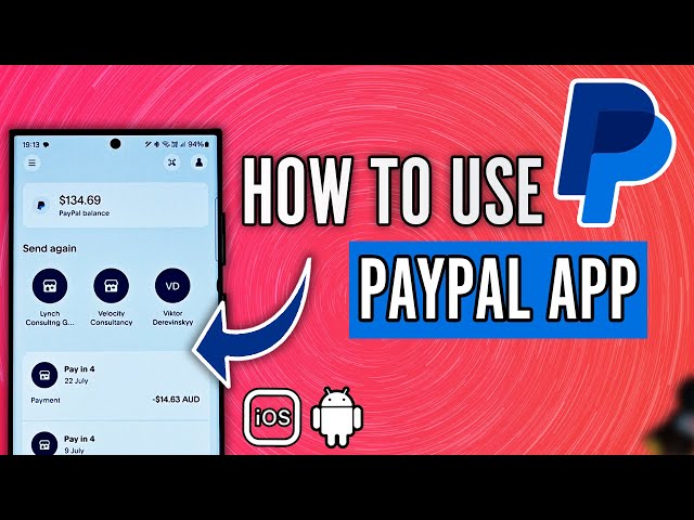 How to Use PayPal App in Mobile (2024) - PayPal App Tutorial