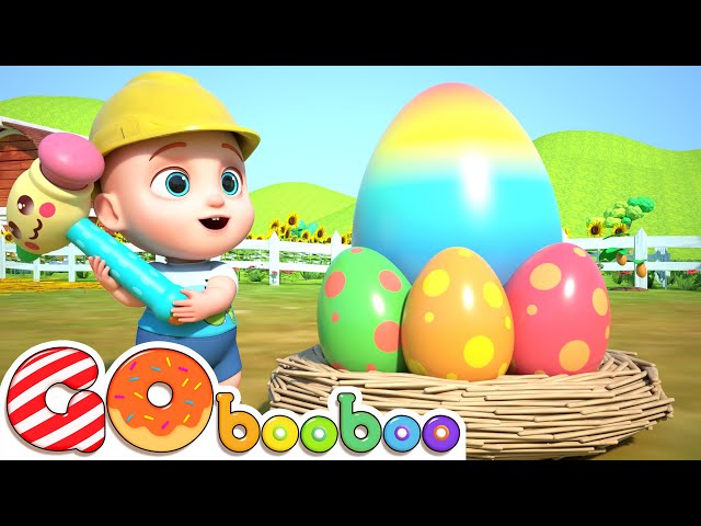 Lagu Anak Angkut Telur Kejutan - Surprise Eggs | Lagu Anak-anak | GoBooBoo Bahasa Indonesia