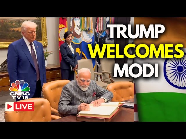 LIVE: US President Donald Trump and PM Modi Hold Joint Presser | Trump's Reciprocal Tariffs | N18G