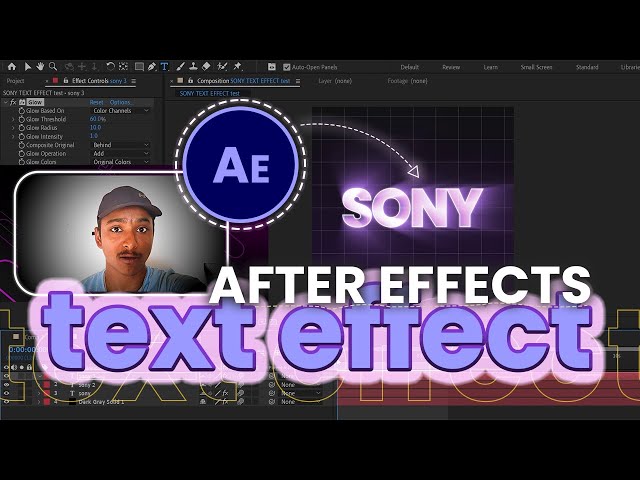 AFTER EFFECT TEXT EFFECT TUTORIAL WITH PROJECT FILE