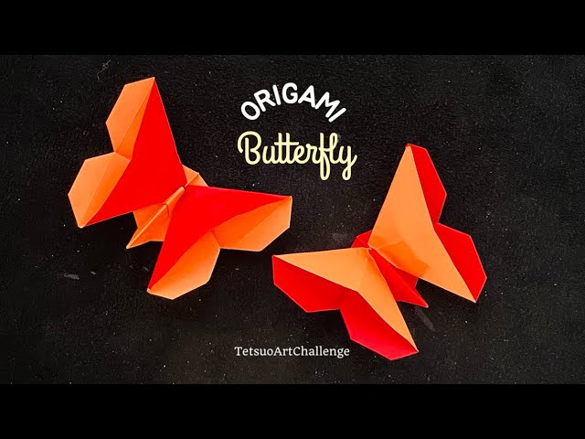 Origami Butterfly | Paper Craft Tutorial