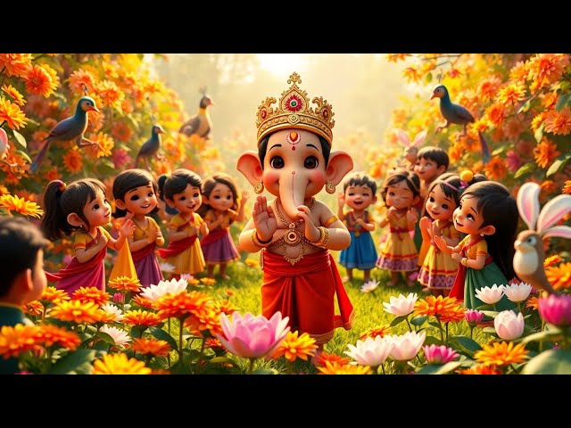 Ganpati Bappa Morya | गणपति बाप्पा मोरया, मंगलमूर्ति मोरया #ganesh #hindi #story