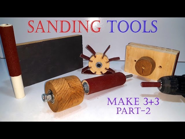 Make handmade tools to facilitate sanding - Make sanding easy with these 6 methods - save money