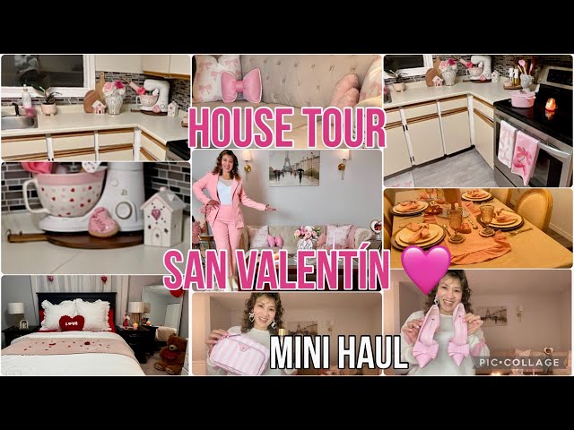 HOUSE TOUR SAN VALENTÍN ♥️🩷MINI HAUL👍2025