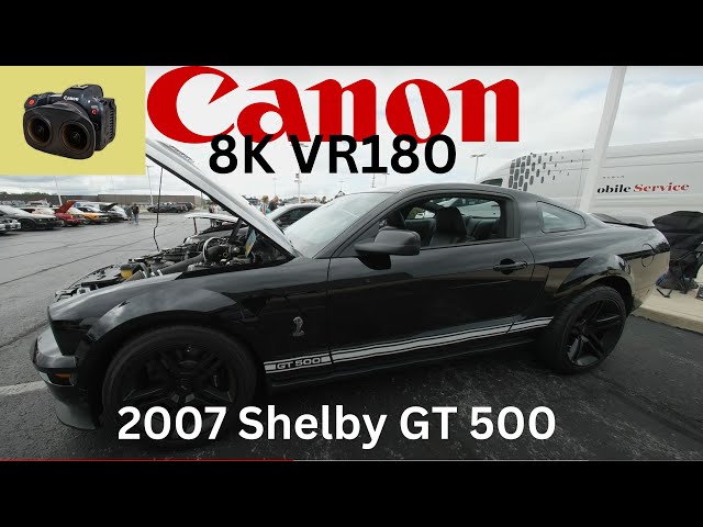 2007 Shelby GT 500 at Reineke Car Show 2023 Canon 8K60 VR180