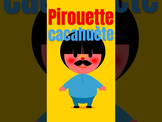 Pirouette cacahuète 🥜🥜🥜 #comptines #bébé #enfants