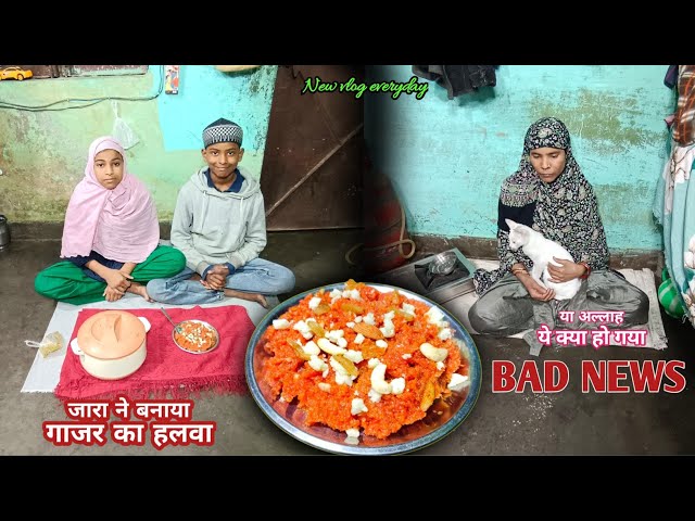 Zara ne Banaya Gajar ka Halva | गाजर का हलवा जारा ने बनाया