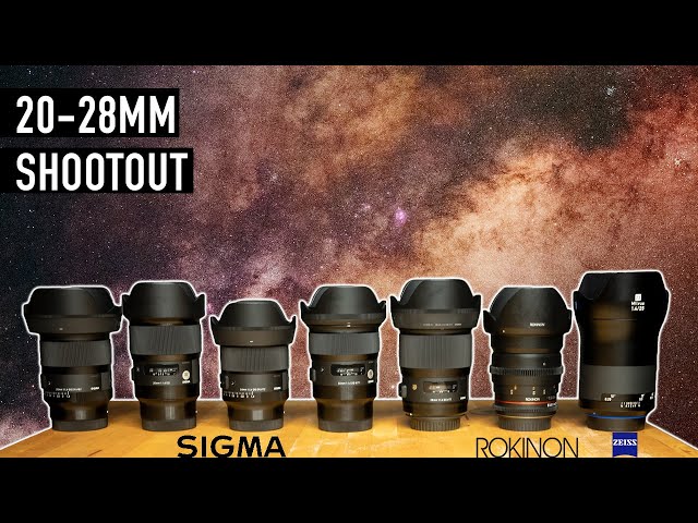 The Ultimate Lens for Milky Way - 20 to 28mm Edition!