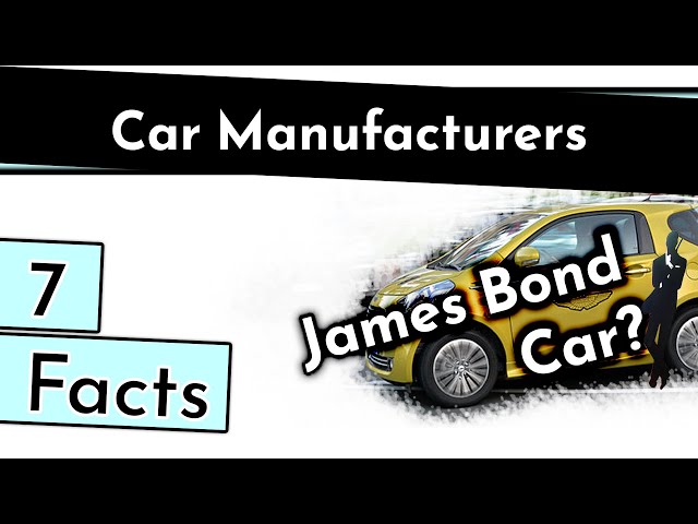 7 Random Facts about Car Manufacturers