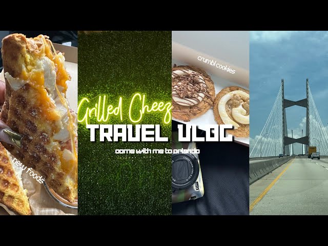 TRAVEL VLOG: come w. me to orlando, trying new foods, going to church etc.