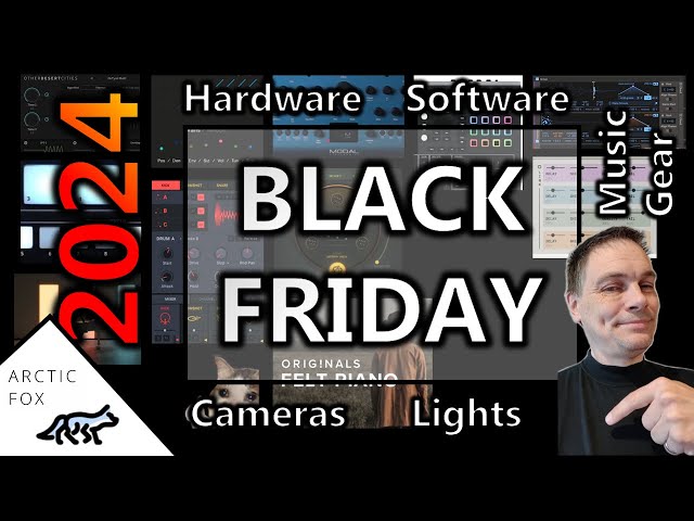 Music Hardware, Software, Cameras, Lights: My 2024 Black Friday Picks