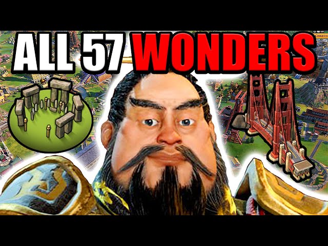 The FASTEST Way to Build ALL 57 Wonders in Civ 6 on HARDEST difficulty