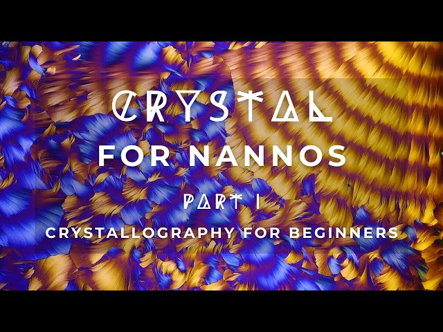 Part I - Crystallography for Beginners