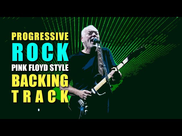 Progressive Rock Backing Track in F (Pink Floyd Style) - 65bpm